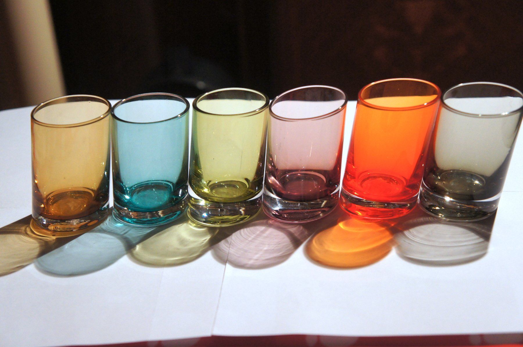 Murano Bicchieri: Design Schnapsgläser, 1960er, 6 . Set Murano – Usato da Lugano venduto da lussy1717 6