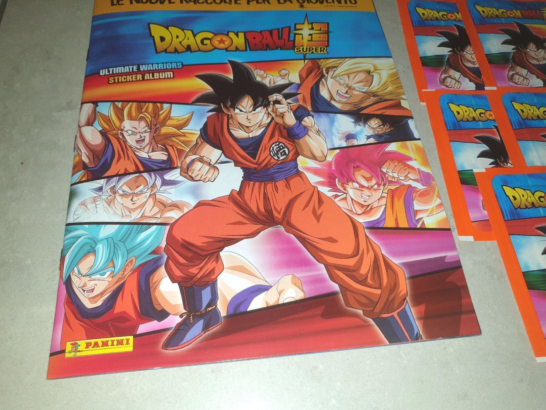 Panini Carte collezionabili: DRAGONBALL ALBUM + 5 Pack - PANINI – Usato da Spiegel b. Bern venduto da Natix 1