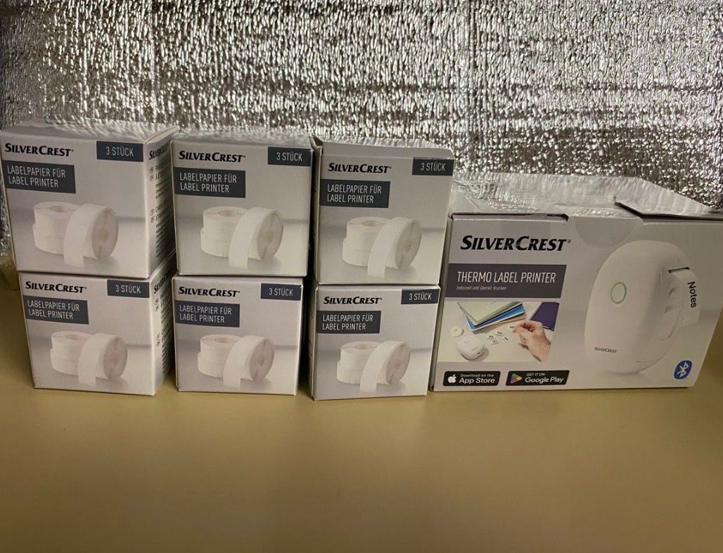 Stampanti: Silver Crest Thermo Drucker mit 18 Bänder – Nuovo (secondo la descrizione) da Zürich venduto da Gianni