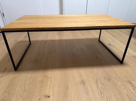 Salontisch / Sofatisch Eiche/Schwarz
