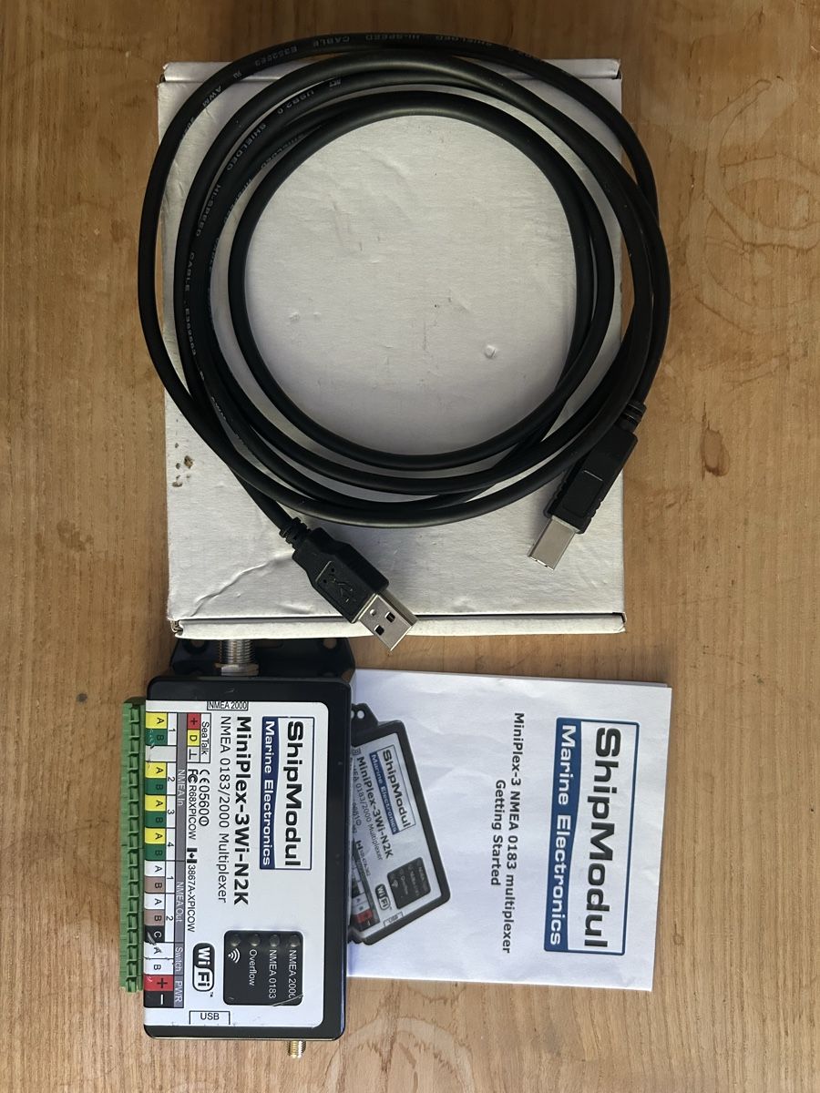 Navigatori: ShipModul Multiplexer MiniPlex-3WI-N2K neuwertig – Usato da Uetikon am See venduto da lemon-slice 1