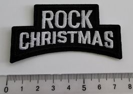 Rock Christmas  - Aufnäher (neu)
