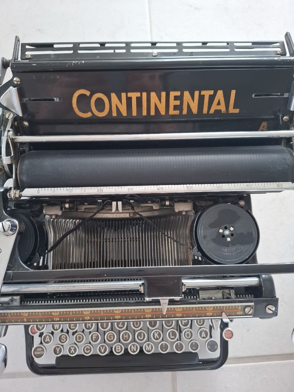 Continental Schreibmaschinen: Continental Schreibmaschine, Antik – Gebraucht aus Mellingen von Soleduo2 2