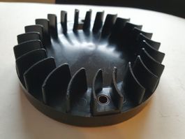 Lüfterrad schwarz 11cm, 4 Loch