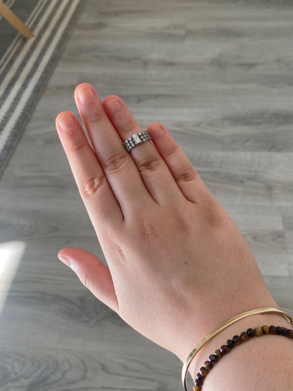 Anelli: Bague en argent taille 52 – Usato da Montreux venduto da Perledor 2