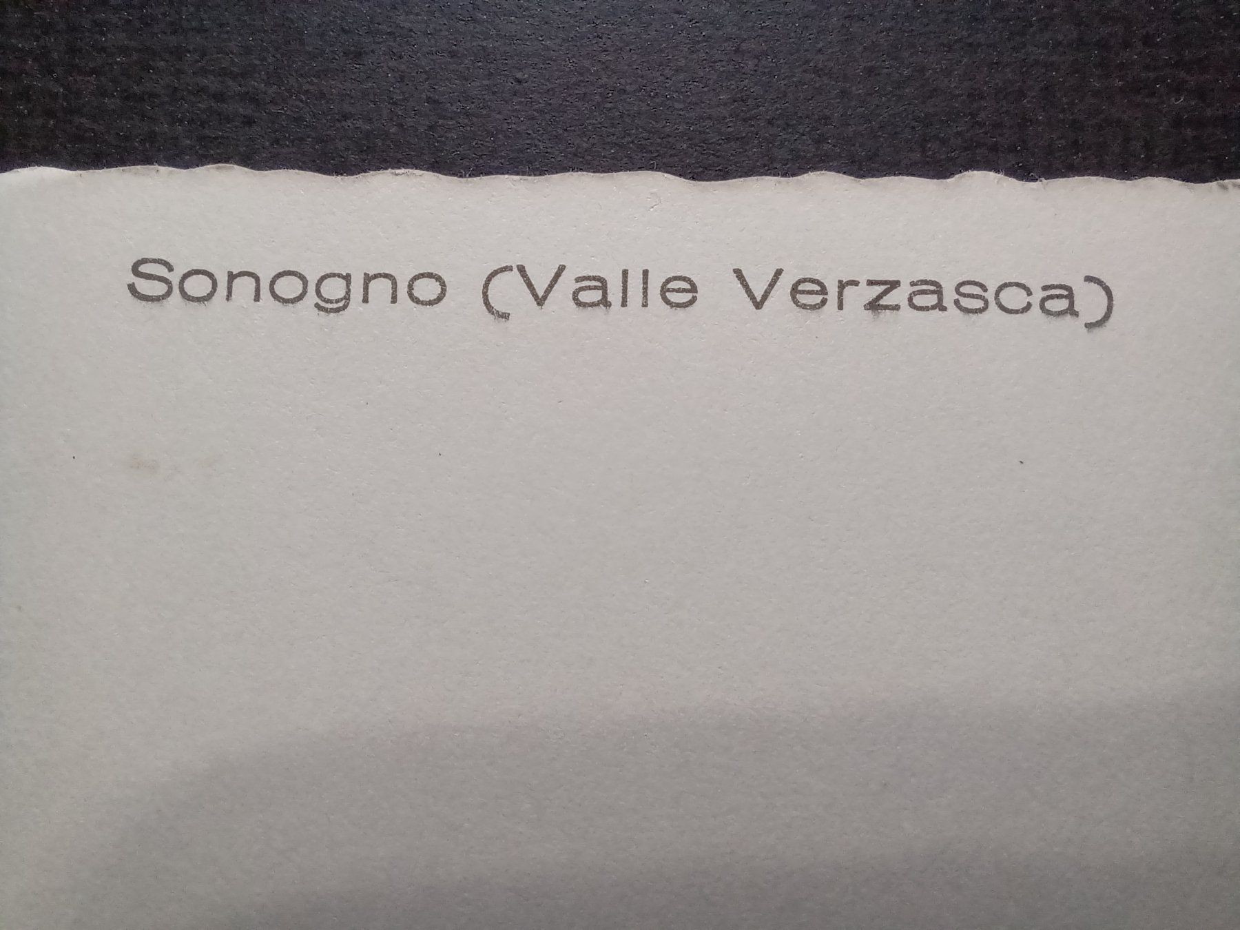 Cartoline postali: Sonogno (Valle Vercasca) – Usato da Aarau Rohr venduto da mgvw 2