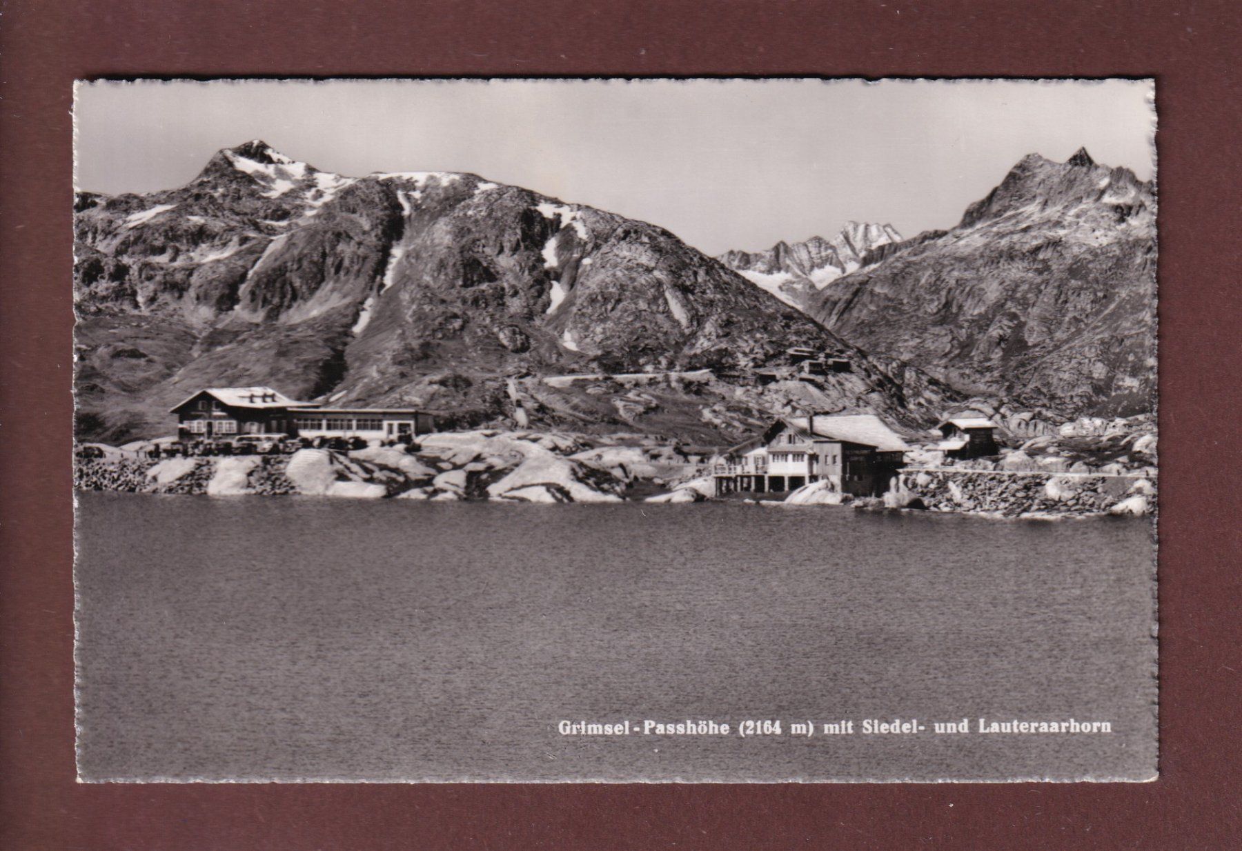 Cartoline postali: GRIMSEL-PASSHÖHE – Usato da Pully venduto da nicecards
