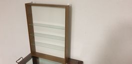 Modelleisenbahn Vitrine mit Glas H0