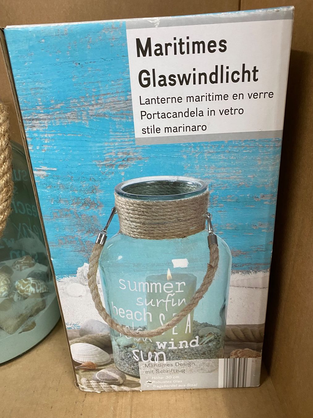 Toutes les décorations: Maritimes Glaswindlicht – D'occasion à Eschlikon TG par ArtRec 5