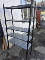%massives Steckregal Metallregal 100x40x201cm
