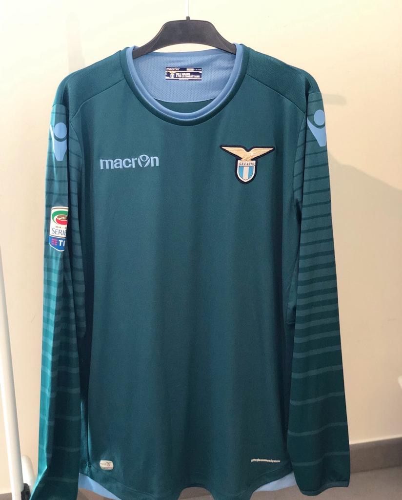Leibchen & Hosen: Maglia indossata SSLazio Berisha - Match Worn – Gebraucht aus Lugano von Trapp2828