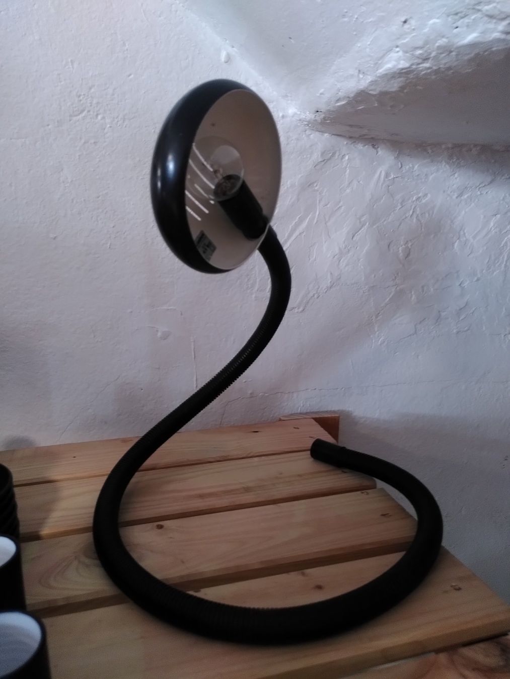 Lampade: vintage Lampe Snake - Aluminor – Usato da Vuiteboeuf venduto da broticaire 2