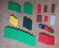 Diverse Lego Grundplatten