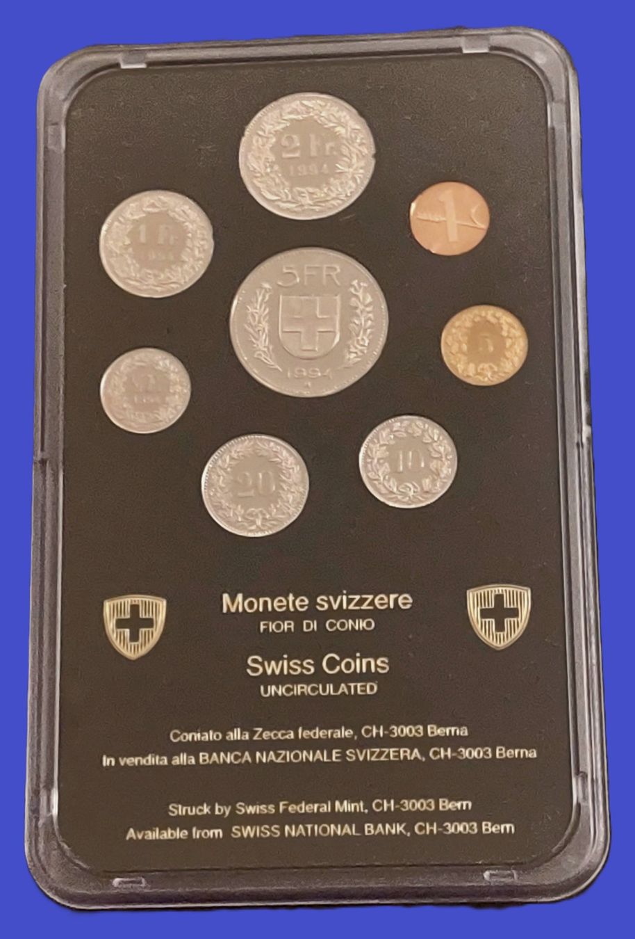 Tutti le monete: CH - Münzsatz 1994 stgl – Nuovo (secondo la descrizione) da Arch venduto da repros