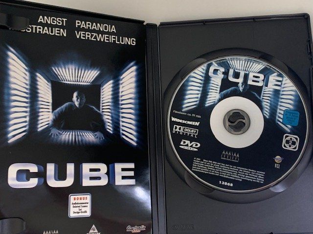 Alle DVDs: Cube - DVD – Gebraucht aus Ostermundigen von RG-Collector 1