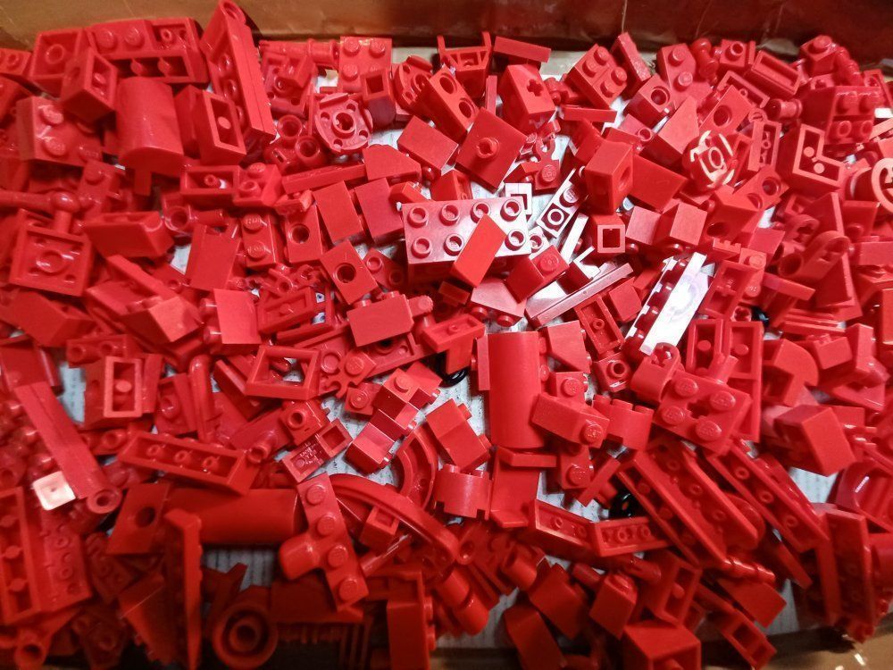 Lego Baukästen: Lego Technic 300 Rote Kleinteile -P42 – Gebraucht aus Morges von cardeman61