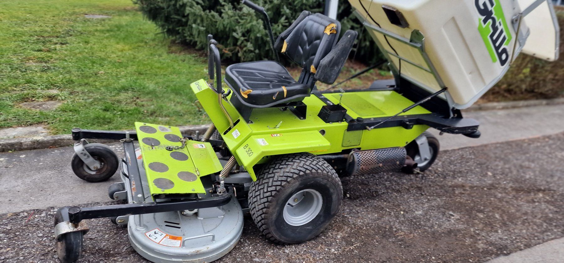Tagliaerba: Grillo mit Mülchmahwerk – Usato da Rain venduto da Fafan069 4