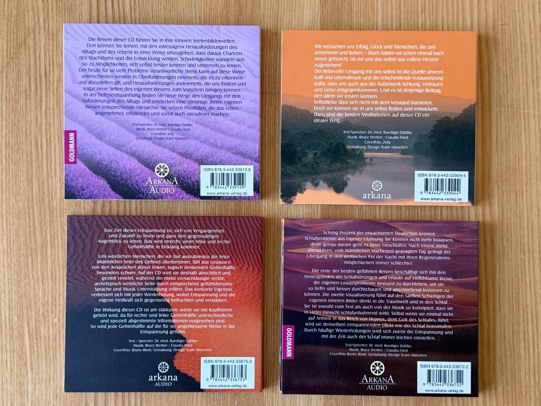 CD: 4-er Set Meditation CDs von Rüdiger Dahlke – Usato da Horgen venduto da Xhystos 1