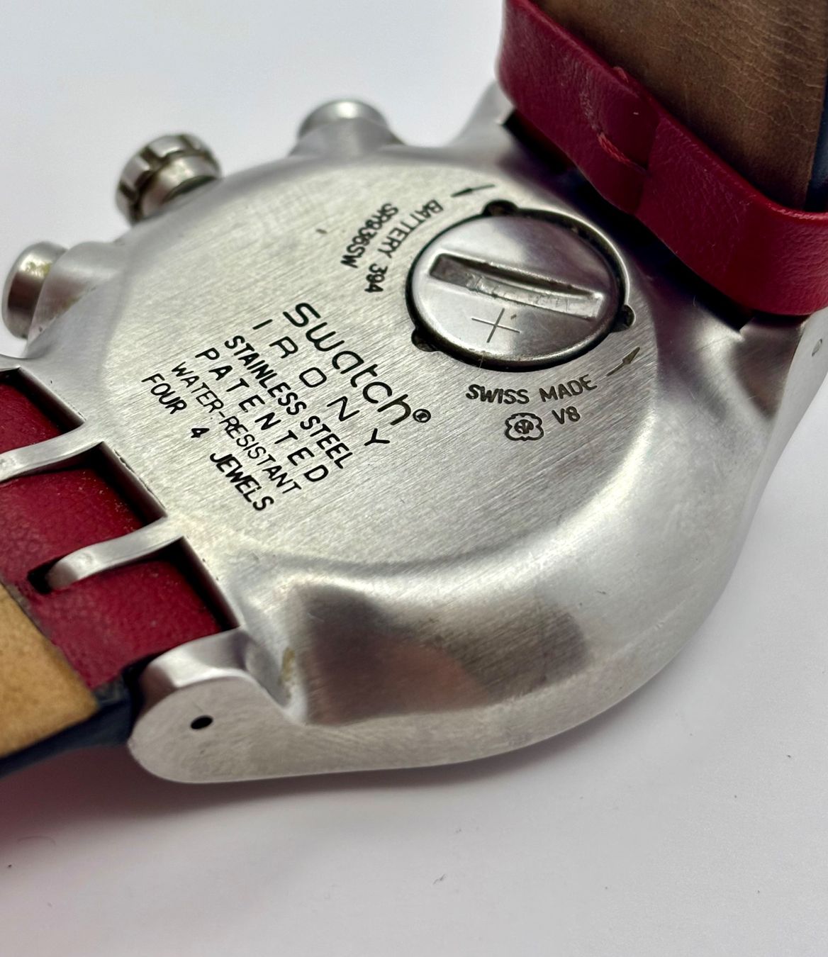 Swatch Orologi: Swatch Irony The Chrono "Red Storming" – Usato da Rorschach venduto da ZeitWerk.10 9