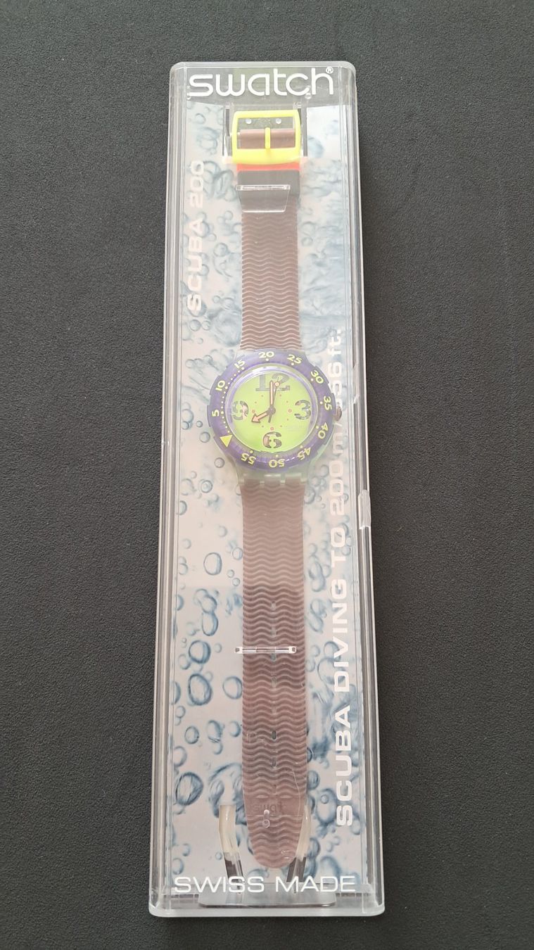 Swatch Orologi: Swatch Scuba Diving To 200m – Nuovo e nell'imballaggio originale da Lufingen venduto da E-Auktion