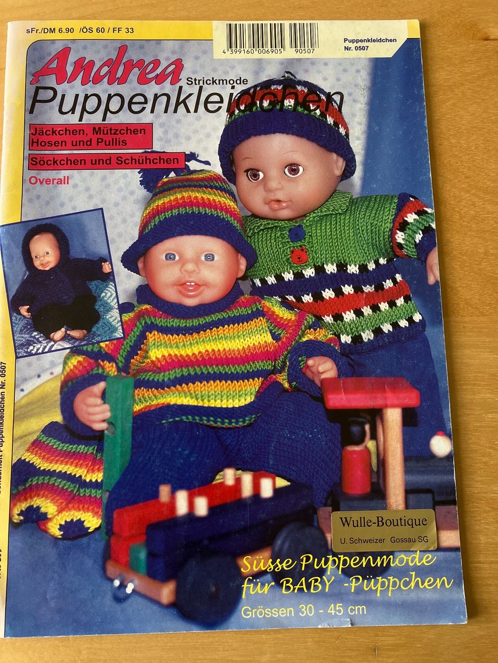 Bambole: Puppenkleider stricken und nähen – Usato da Gossau venduto da beta04 4