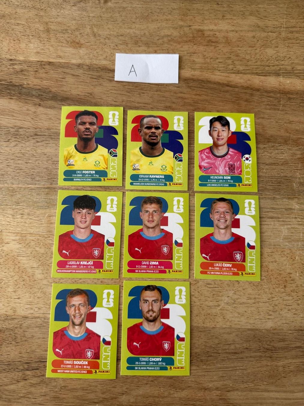 Panini Carte collezionabili: Panini 2026 Gruppen A-E – Nuovo (secondo la descrizione) da Känerkinden venduto da Mailtotini