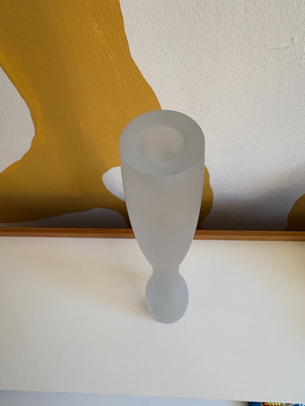 Iittala Portacandele: Iittala "Marcel" Glas Kerzenständer Timo Sarpaneva 41 cm – Usato da Zürich venduto da timeless.tones 2