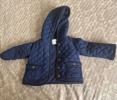 Polo Ralph Lauren Baby Jacke gesteppt blau gebraucht