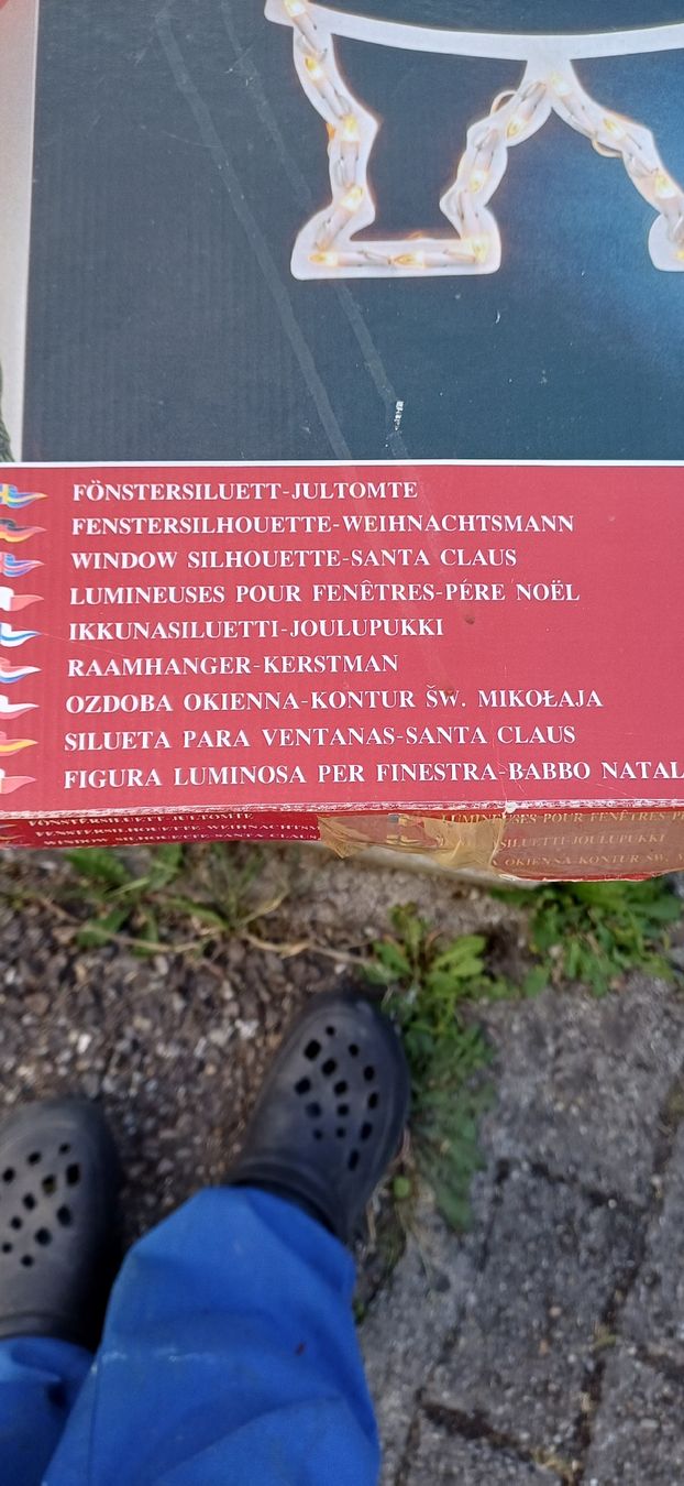 Migros Ghirlande e barre luminose: Fenstersilhouette – Difettoso da Wängi venduto da Koebi62 1