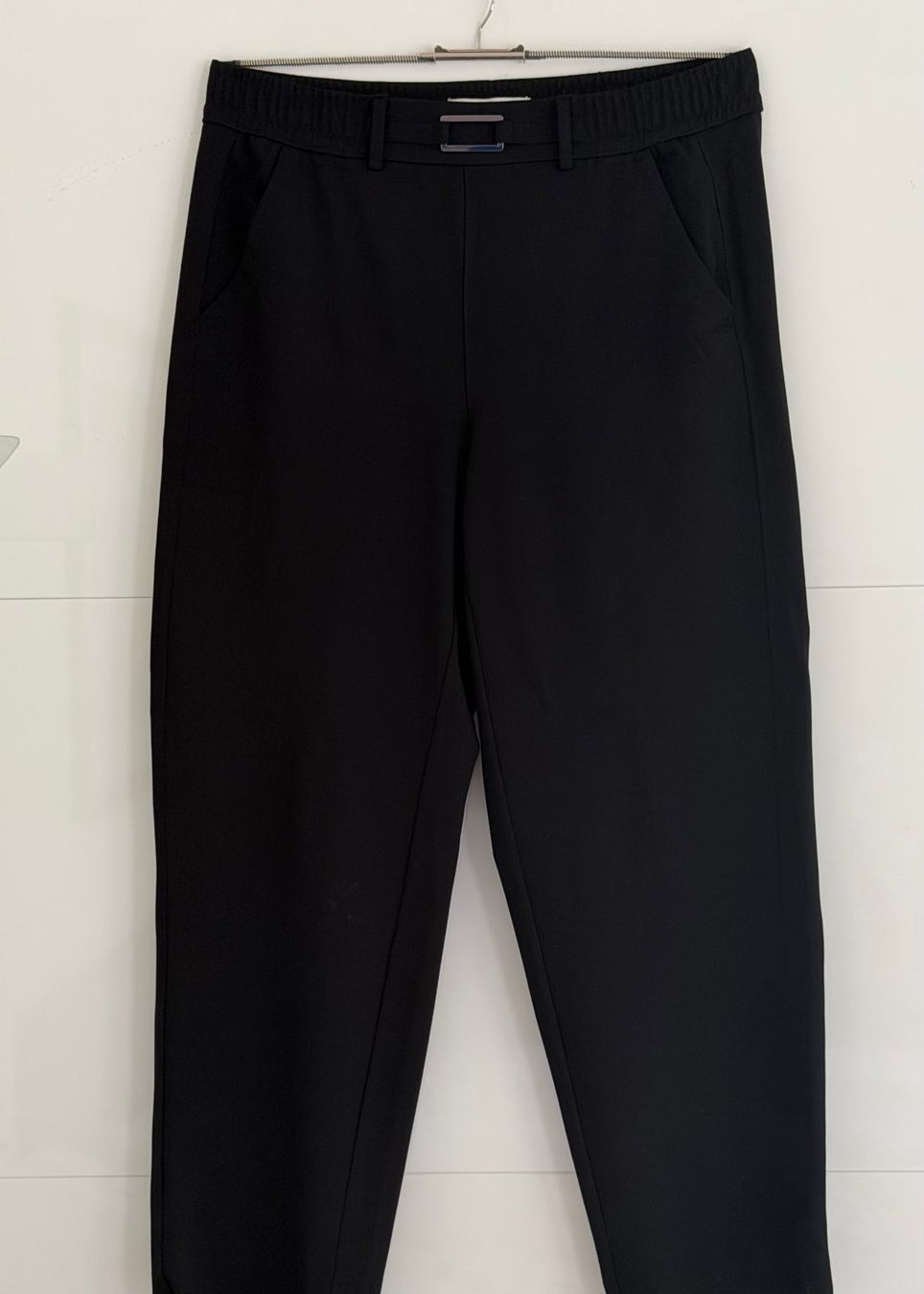 Pantaloni: Marlenehose schwarz (Gr. 46) mit raffiniertem Bund – Nuovo (secondo la descrizione) da Adliswil venduto da duwidu 3