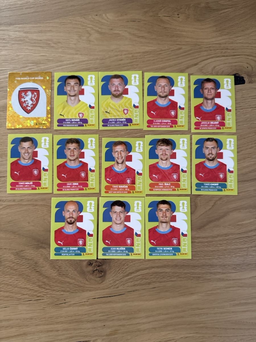Panini Carte collezionabili: Panini Klebe Bilder Wm 2026 Czechia – Nuovo (secondo la descrizione) da Gamsen venduto da Lionel321