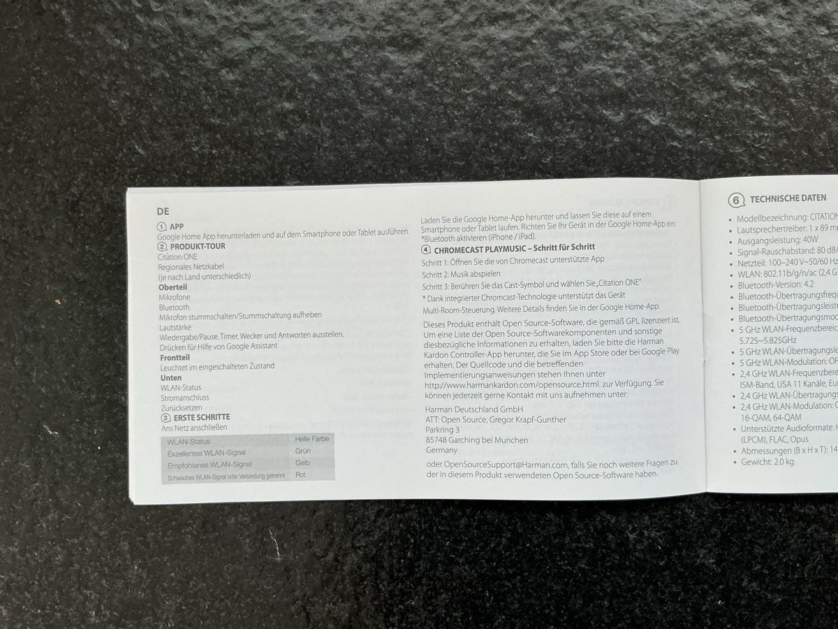 Harman-Kardon Haut-parleurs: Harman Kardon Citation One Lautsprecher – D'occasion à Fahrwangen par luna0404 6