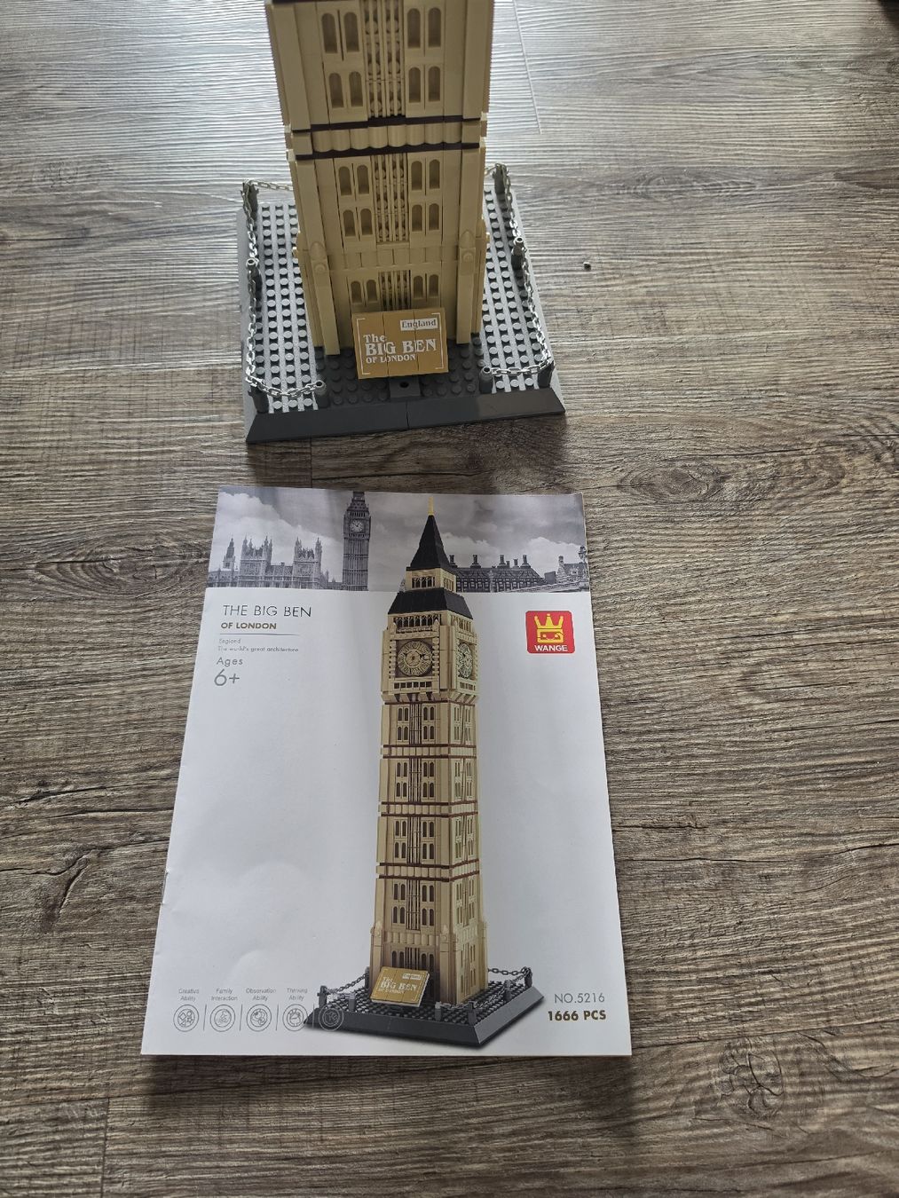 Kit di costruzioni: Big Ben Bausatz von Wange – Usato da Fischbach LU venduto da Micra3 1