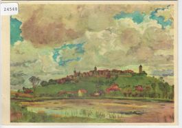 Romont FR - Adolf Tieche Künstlerkarte