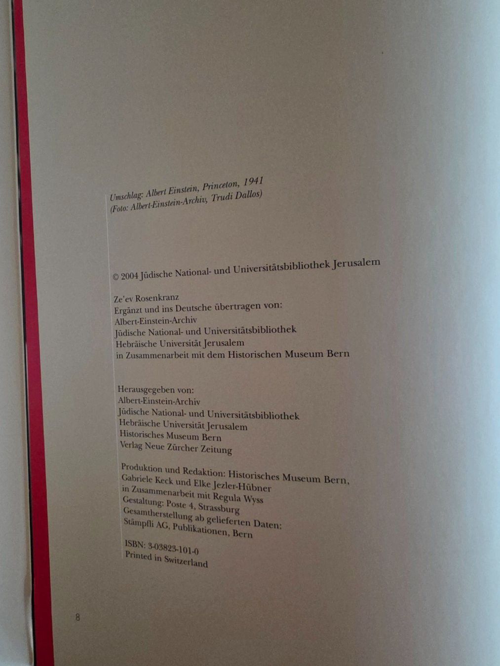 Libri: Albert Einstein - Privat und ganz Persönlich - 2004 - Neuw. – Nuovo (secondo la descrizione) da Walterswil BE venduto da Lonitti 2