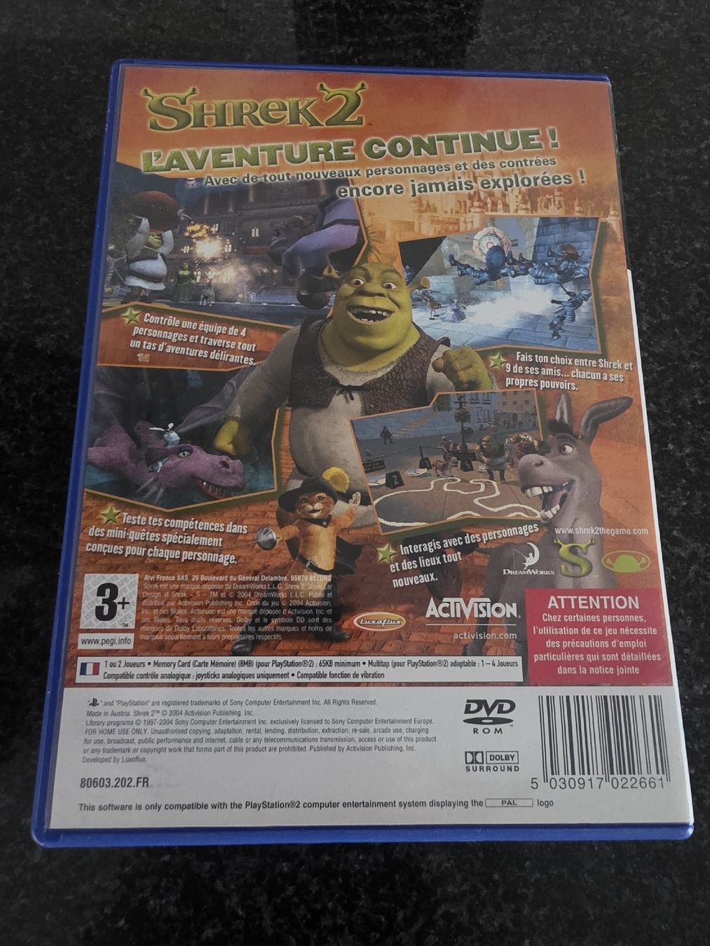 Jeux: Shreck 2 PS2 – D'occasion à Chavornay par Crash37 1
