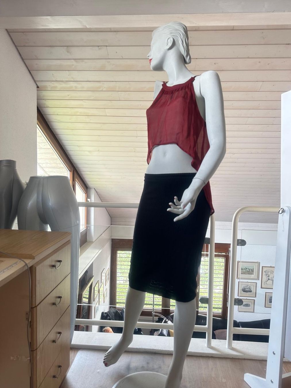 Hallhuber Camicette: Transparente Seidenbluse von HALLHUBER – Usato da Neuhausen venduto da Lechasseur