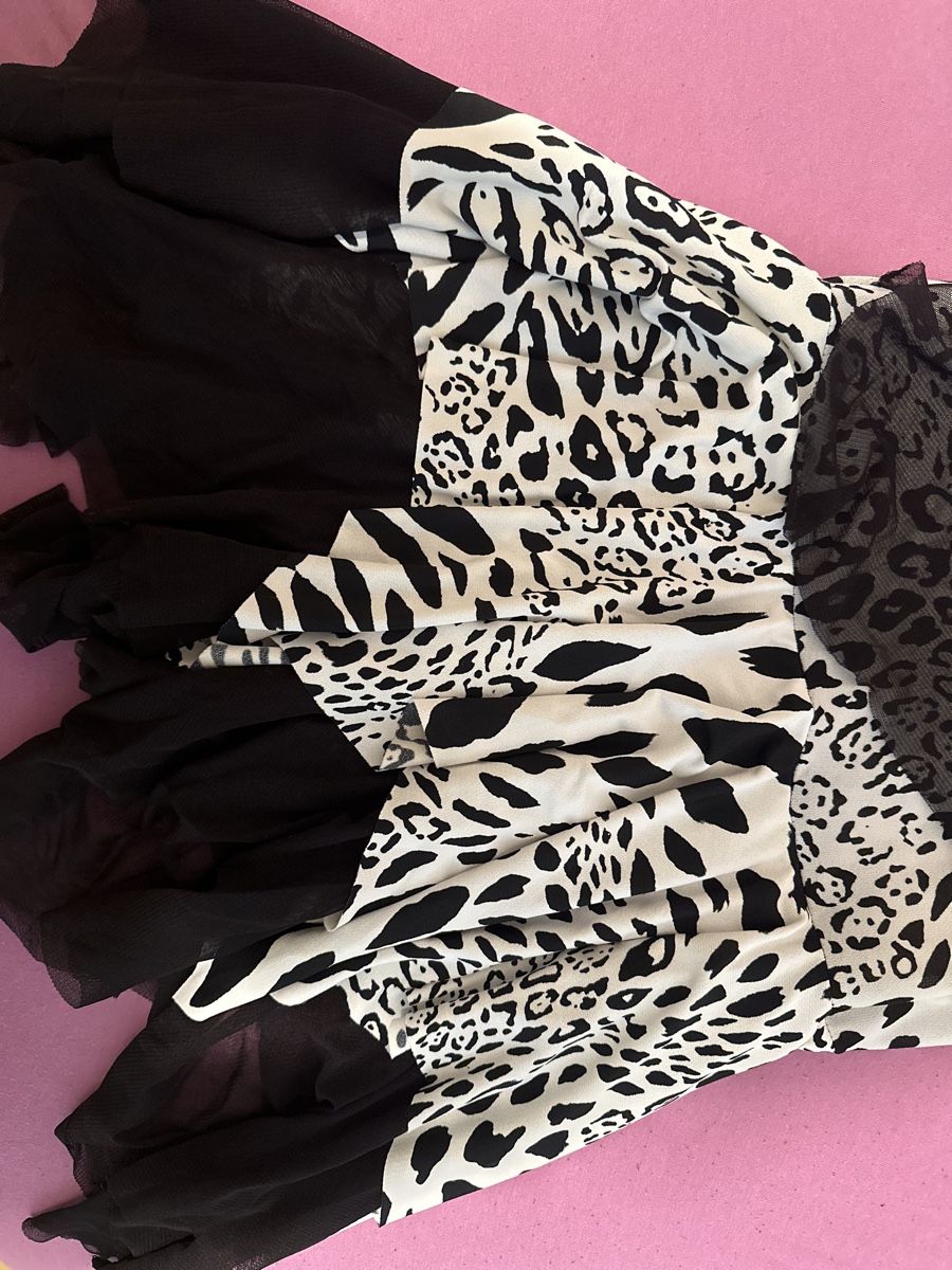 Kleider: Vintage Leoprint Kleid - Grösse S/M – Gebraucht aus Neuenegg von kar_smg9 1