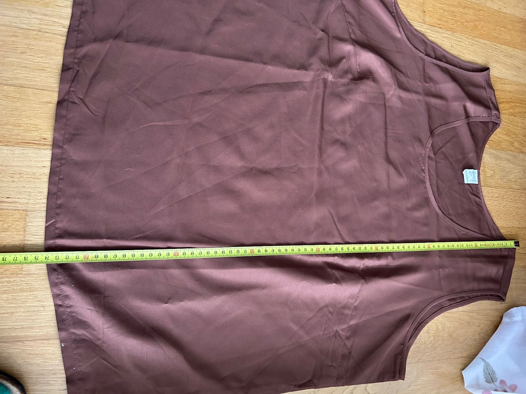Camicette: Neue Träger-Bluse Gr. 48 braun – Nuovo (secondo la descrizione) da Frauenfeld venduto da manuburg 3
