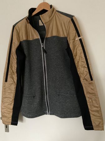 CAPRANEA Sports Swiss Thermo Jacke Gr 42 grau-creme NEU