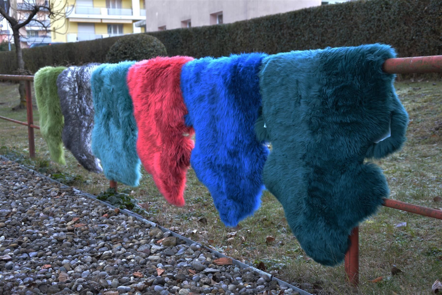 Tappeti: Lammfell Teppich Loch – Nuovo e nell'imballaggio originale da Arbedo venduto da patagonialeatherrugs 4