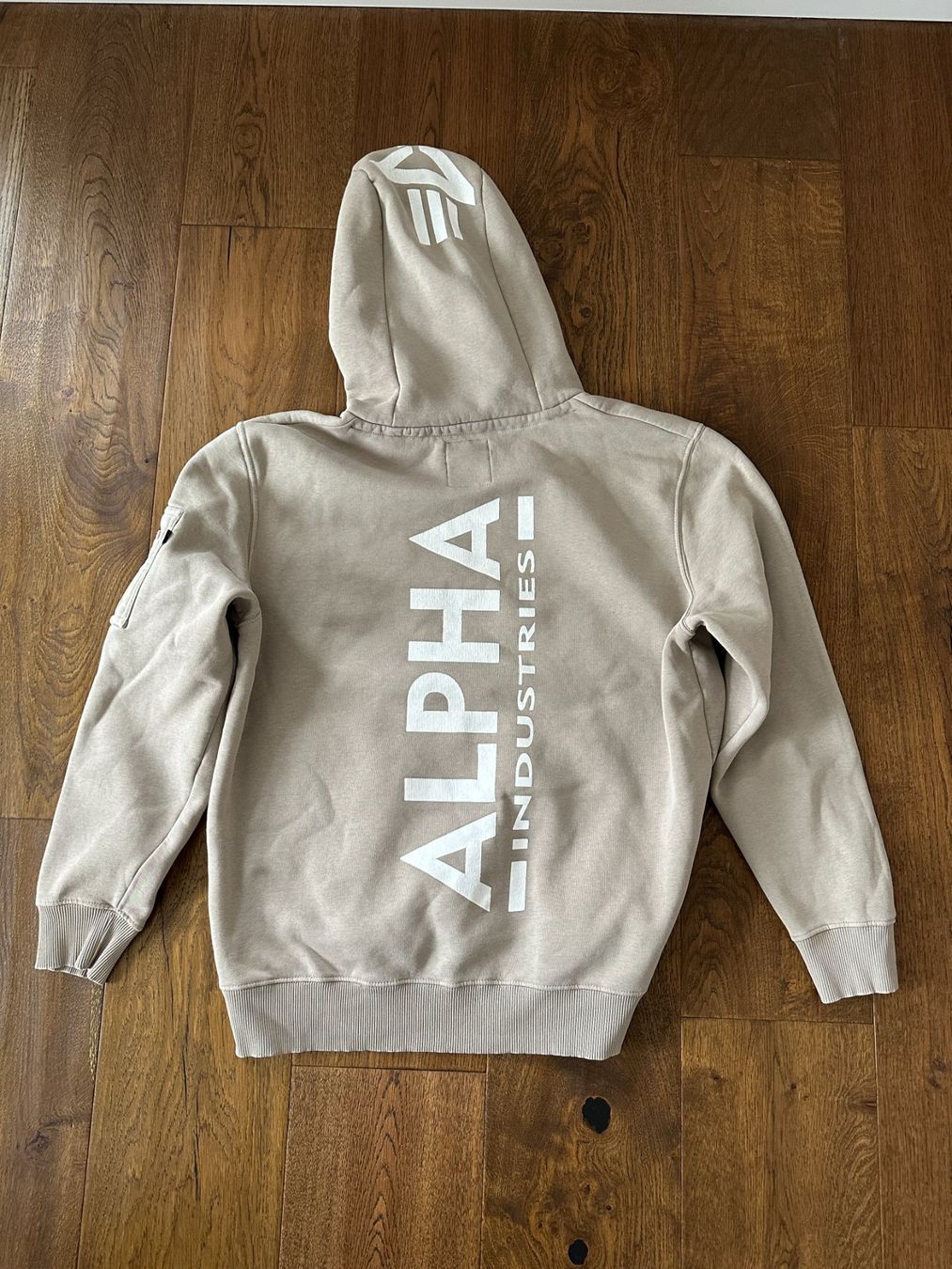 Alpha Industries Maglioni & Felpe: Alpha Industries Hoodie Beige, Grösse L – Usato da Burgdorf venduto da Luluk27 1