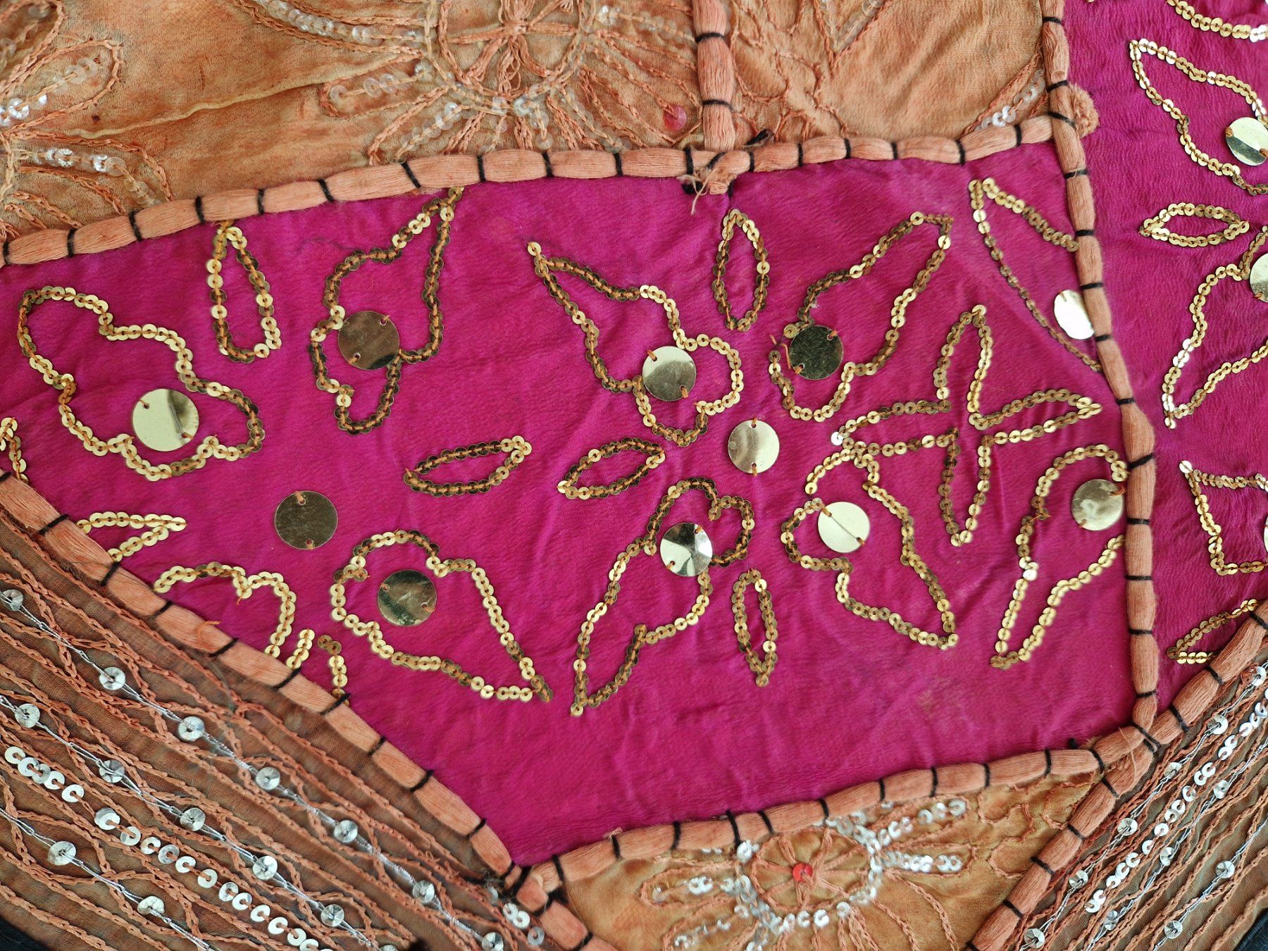 Tessuti: Tischläufer / Indischer Patchwork Handbestickt mit Pailetten – Usato da Küsnacht ZH venduto da 2011_ 5