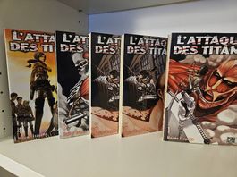 Mangas ATTACK ON TITAN