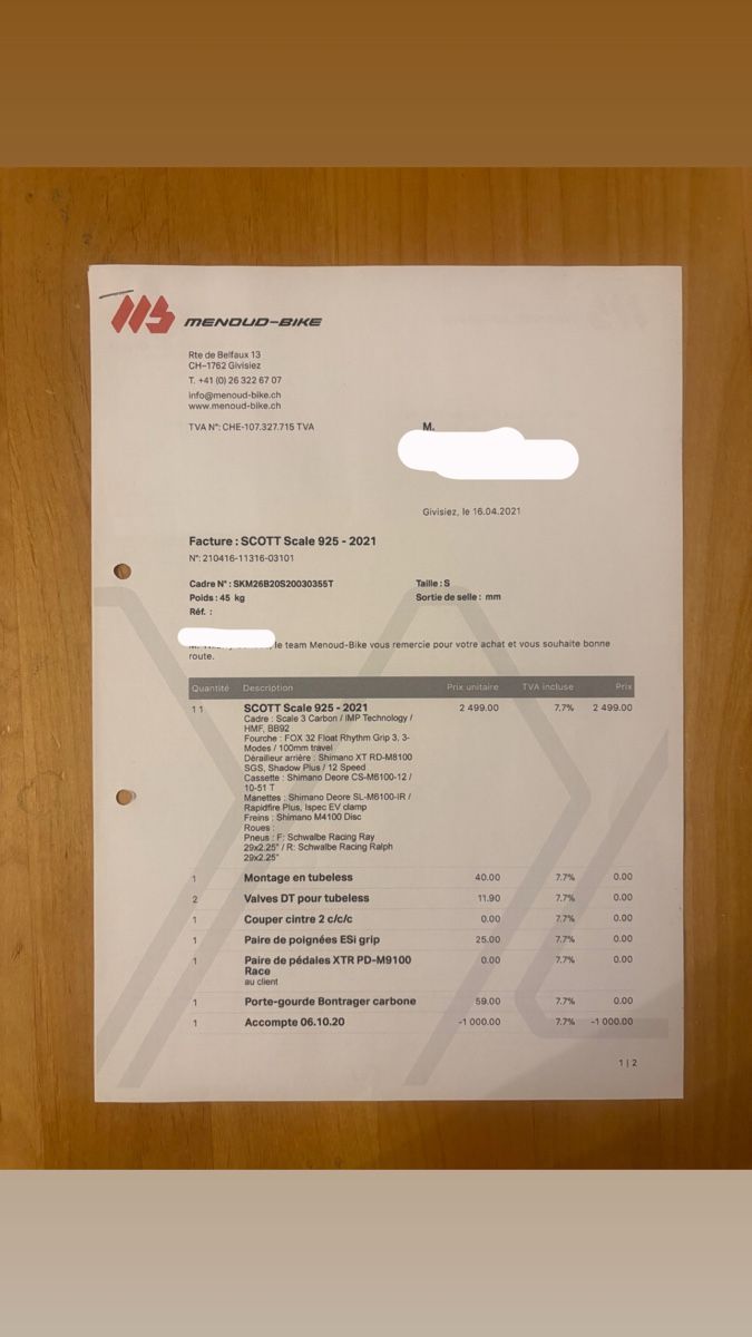 Scott Velos: SCOTT SCALE  925  – Gebraucht aus Les Geneveys-sur-Coffrane von san_9ldg 4