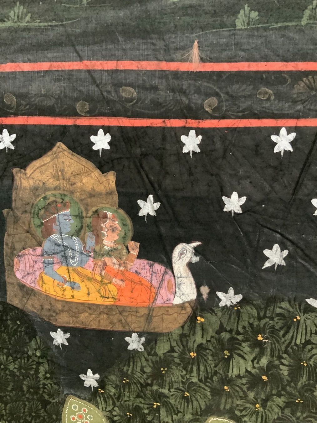 Gemälde: Gemälde - Antik - INDIA Kunst  Unikat – Gebraucht aus Zürich von Danokiko 2