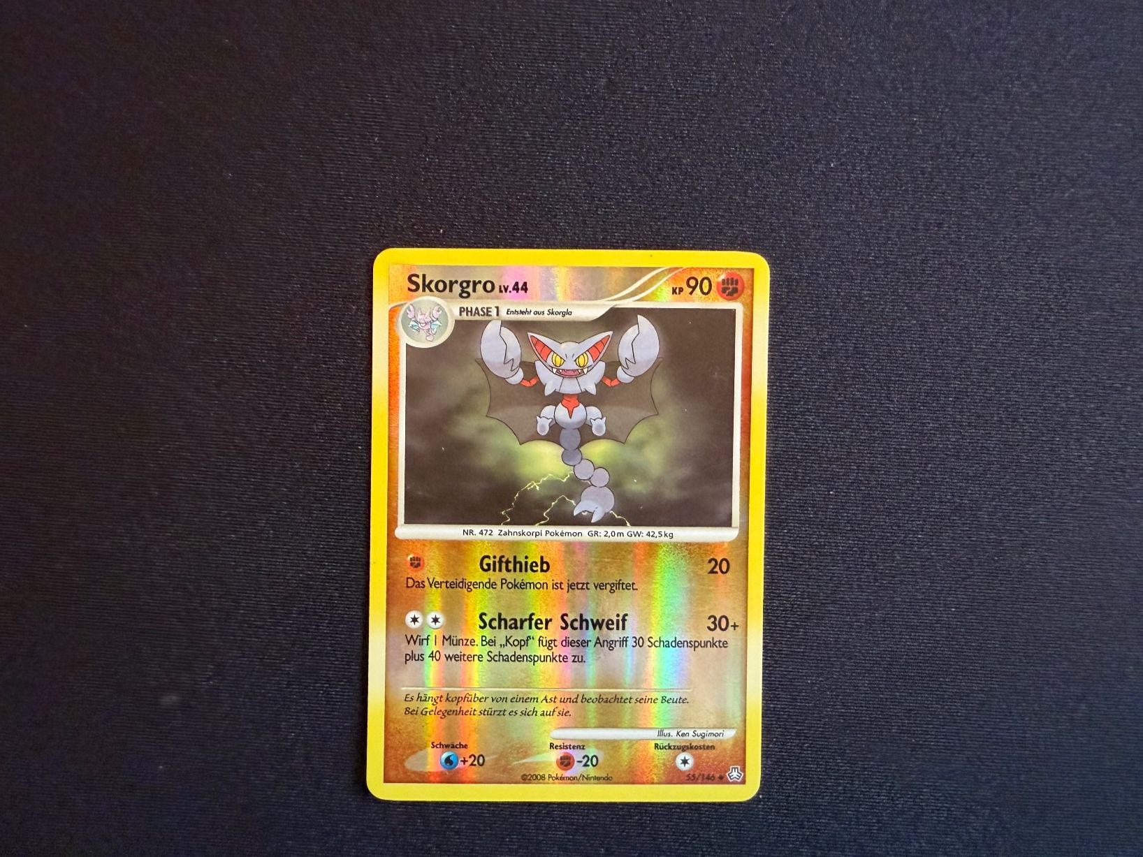 Pokémon Carte collezionabili: Skorgro / 55/146 – Usato da Zürich venduto da mountainwizard00