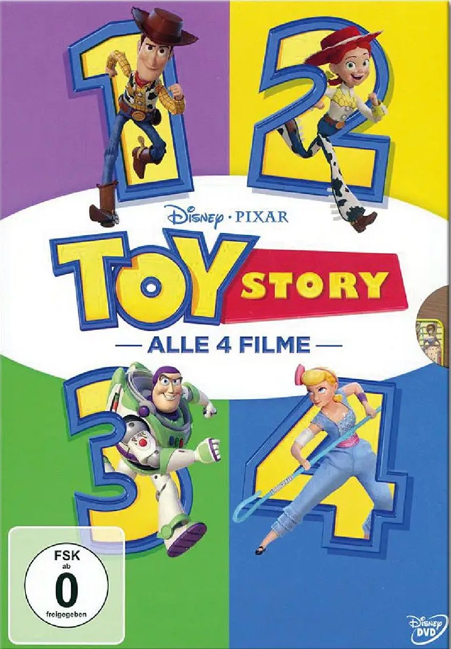Tutti i DVDs: Toy Story 4 Filme DVD – Nuovo (secondo la descrizione) da Mönchaltorf venduto da Xucrute2