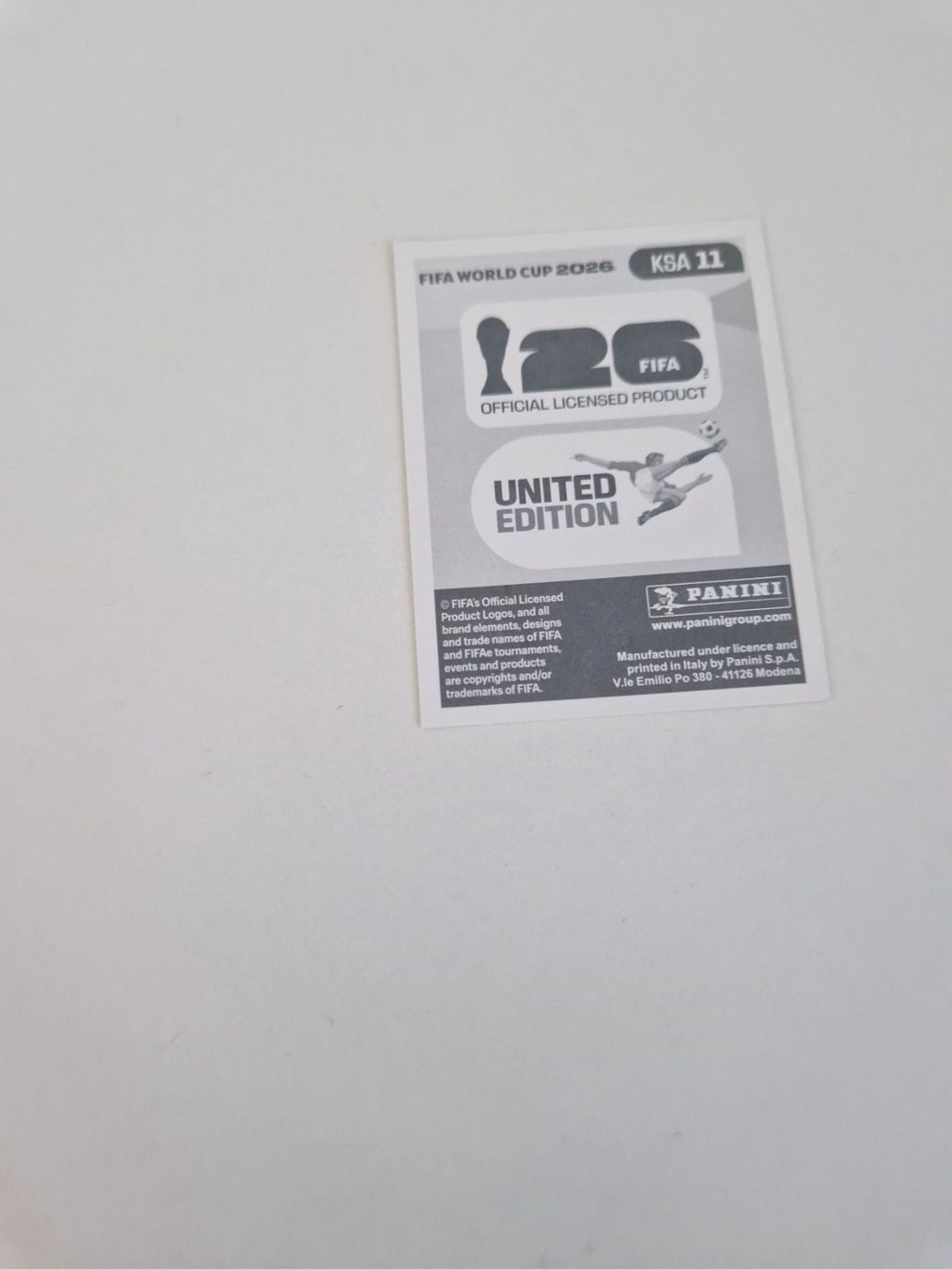 Panini Sammelbilder & Trading cards: Panini Sticker KSA11 – Neu (gemäss Beschreibung) aus Stüsslingen von white_angel86 1