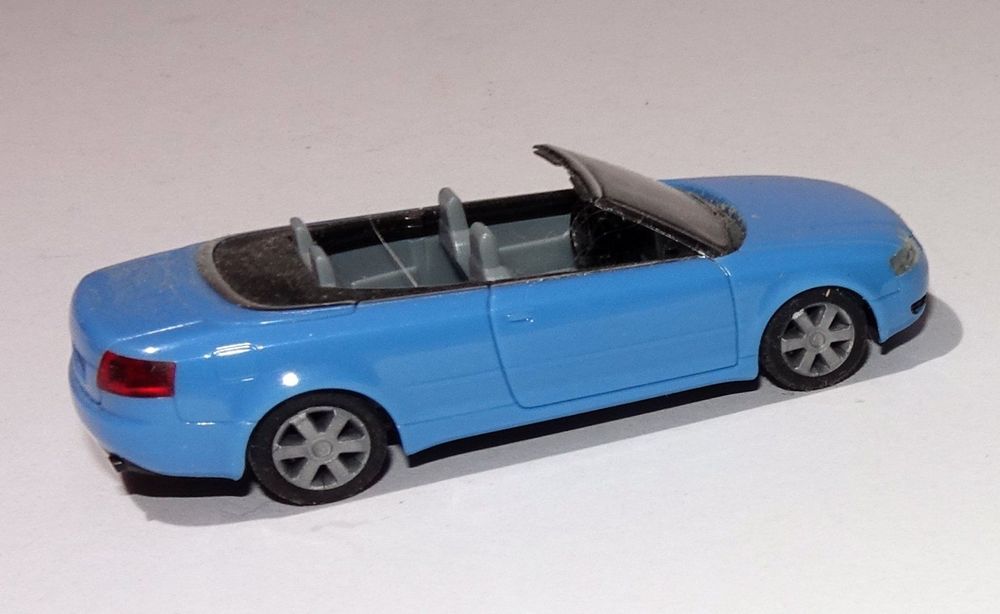 Audi A4 Cabrio hellblau Herpa 1:87 | Kaufen auf Ricardo